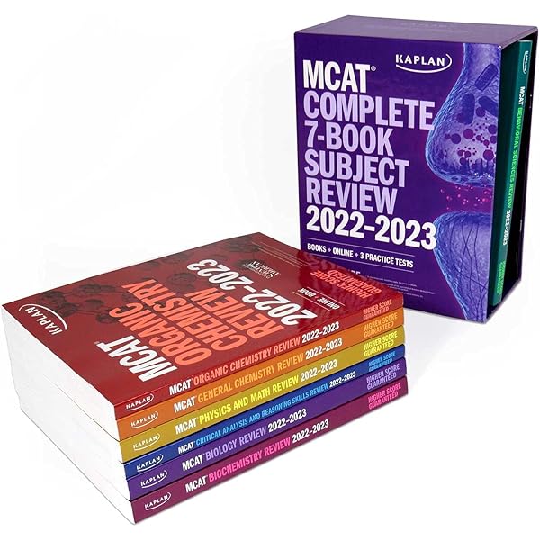 MCAT Complete 7-Book Subject Review 2024-2025, Set Includes Books